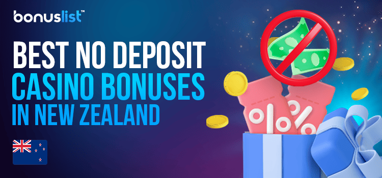 A gift box with a few discount coupon and some cash and coins with no sign for the best no deposit casino bonuses in New Zealand